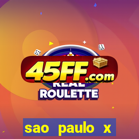 sao paulo x cruzeiro ao vivo hd